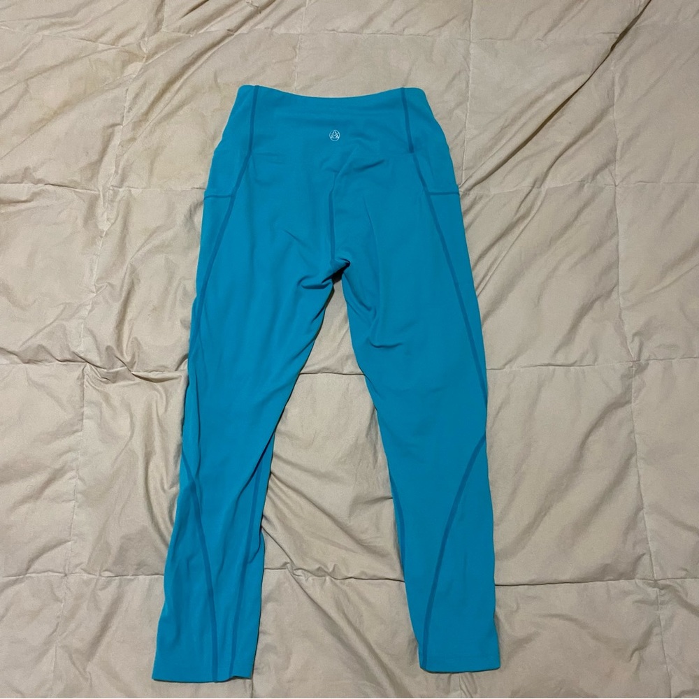 TSLA teal leggings - Picture 2 of 4